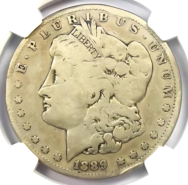 楽天市場】1891-CC モーガン ドル 1 ドル コイン - 認定 PCGS AU55