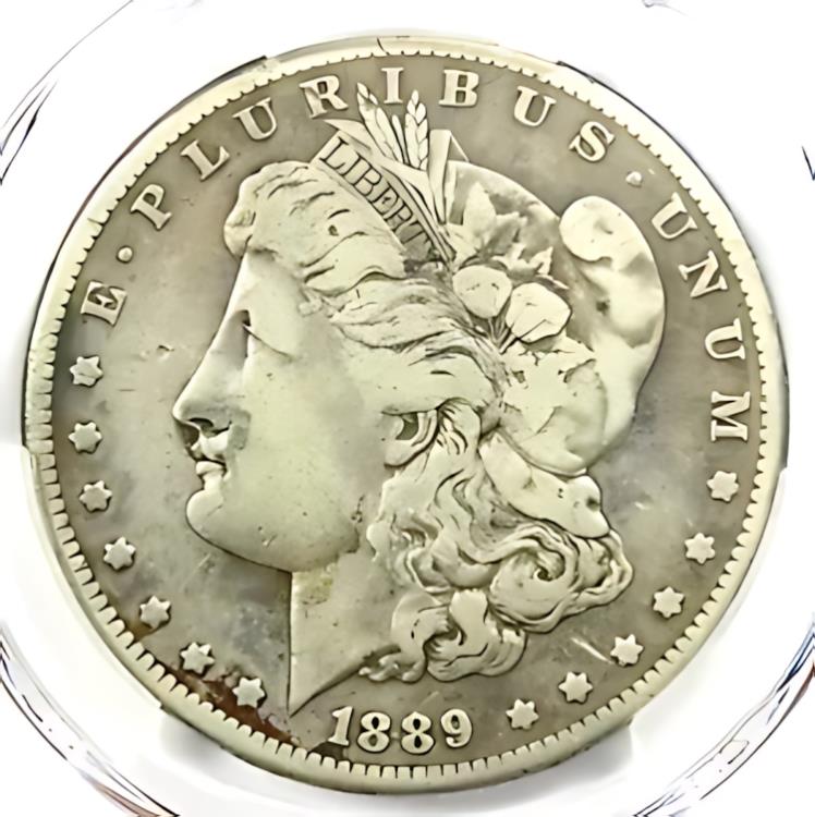 楽天市場】1891-CC モーガン ドル 1 ドル コイン - 認定 PCGS AU55