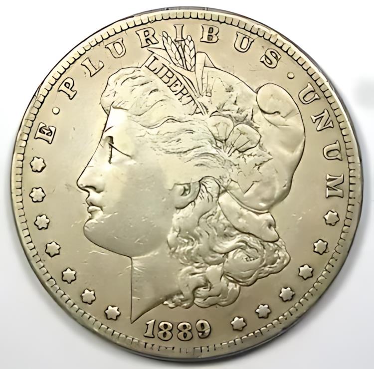 1890年CC アメリカ合衆国カーソンシティ造幣局モーガンドル銀貨 1890年CC アメリカ合衆国カーソンシティ造幣局モーガンドル銀貨