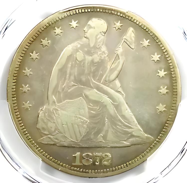 1966年ニューヘブリディーズ諸島大型100フラン 銀貨　PCGS認証 1966年ニューヘブリディーズ諸島大型100フラン 銀貨 PCGS認証