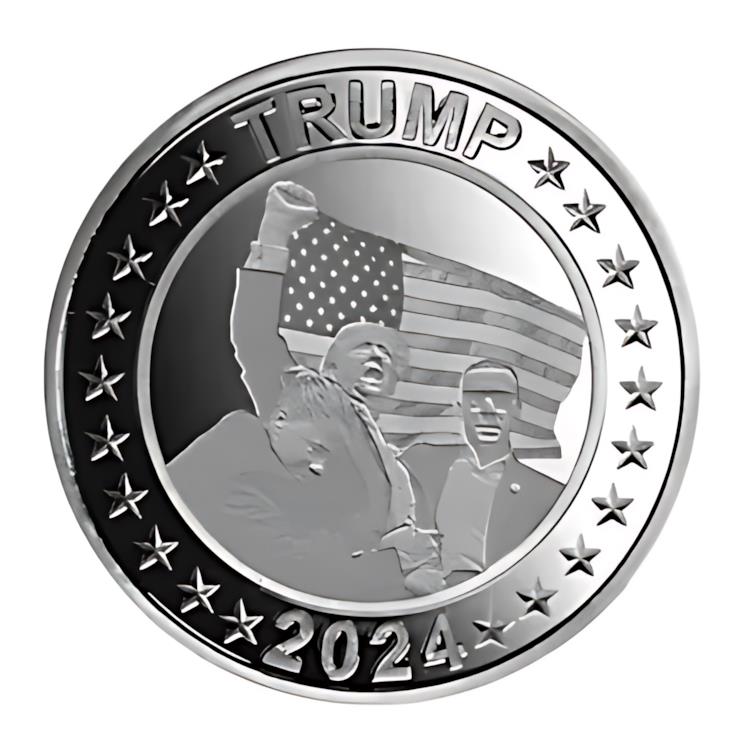楽天市場】ドナルド・J・トランプ暗殺失敗 1 Oz .999 Fine