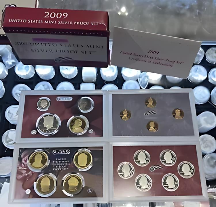 楽天市場】1992 米国造幣局プレミア シルバー プルーフ セット : 世界