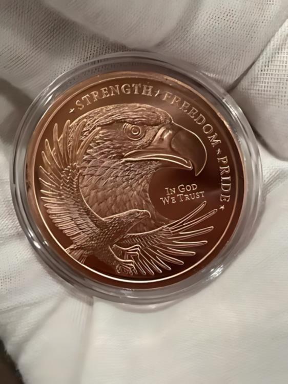 楽天市場】バッファロー ラウンド コイン - 銅 1 AVDP オンス、.999