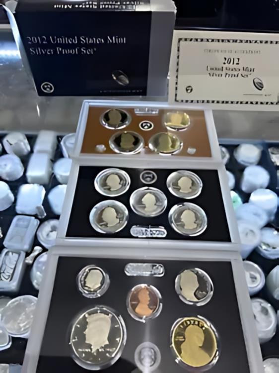 楽天市場】1995 米国造幣局プレミア シルバー プルーフ セット : 世界