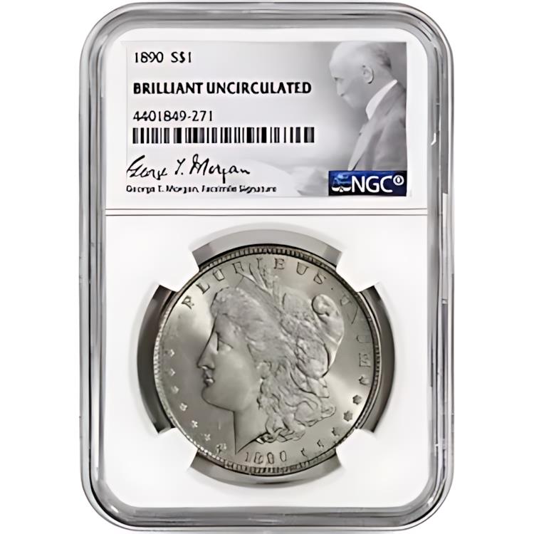 モルガン銀貨　MS64　NGC鑑定　Price 150ドル（3月現在） $_12.JPG?set_id=880000500F