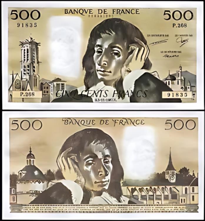 フランス 5 フラン紙幣 1960年　ヴィクトル ユーゴー　レア　ビンテージ フランス 5 フラン紙幣 1960年 ヴィクトル ユーゴー レア