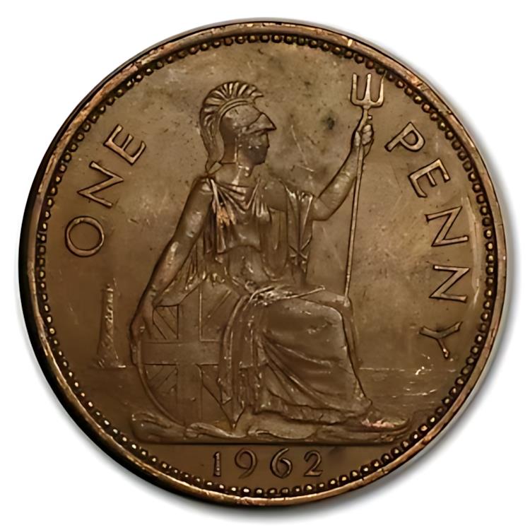 1967年イギリスハーフペニー　10枚セット UK 1967 Half Penny Great Britain - YouTube