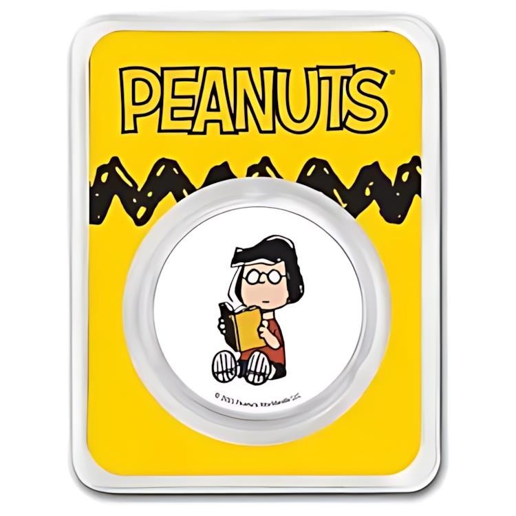 2021（新品・カラー）クール・ジョー（スヌーピー） 1オンス銀貨 2021 1オンス銀貨 Peanuts