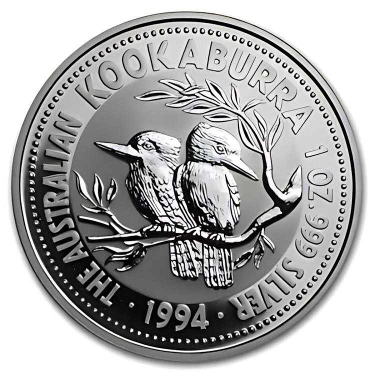 2014年　カワセミ銀貨　kookaburra 1オンス　1枚 2024年 (新品) オーストラリア「クッカバラ・ワライカワセミ
