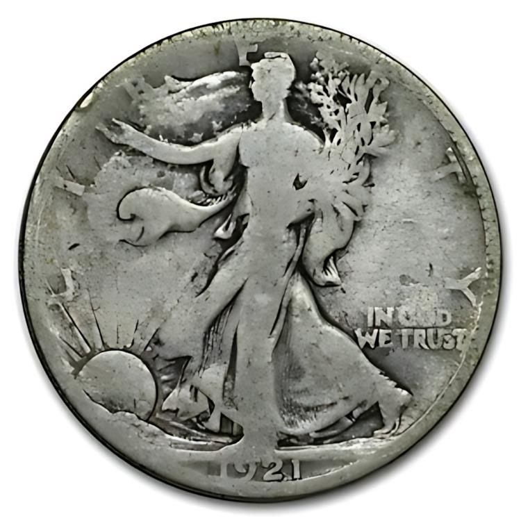 (稀少)アメリカ合衆国　ウォーキング リバティ　ハーフダラー銀貨　1919 S 楽天市場】1919 ウォーキング リバティ ハーフダラー グッド : 世界の