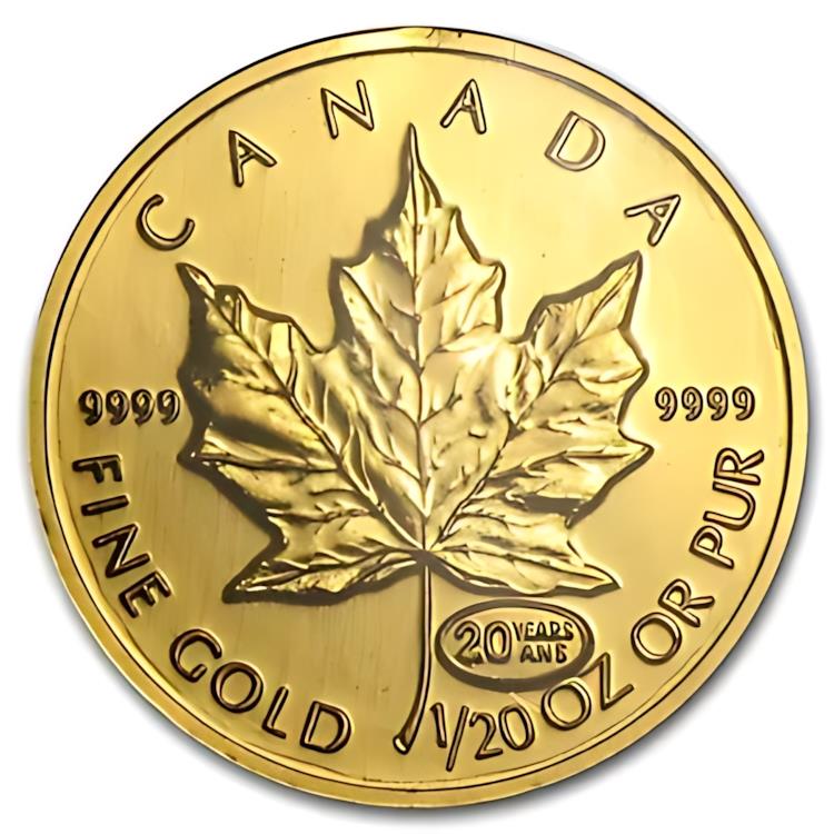 楽天市場】2015 カナダ 1/20 オンス ゴールド メープル リーフ BU