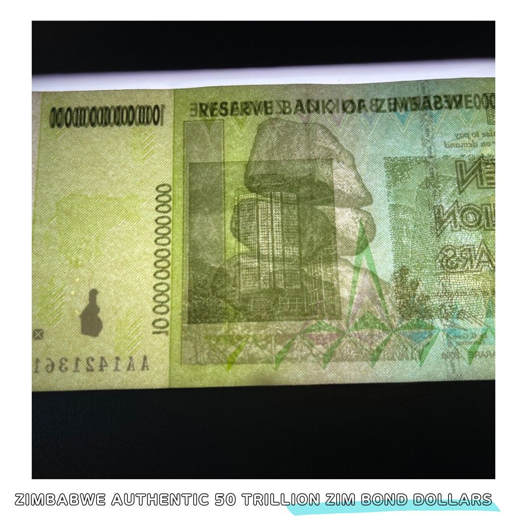 旧紙幣 （南部アフリカ） ジンバブエ 50億ドル ハイパーインフレ www