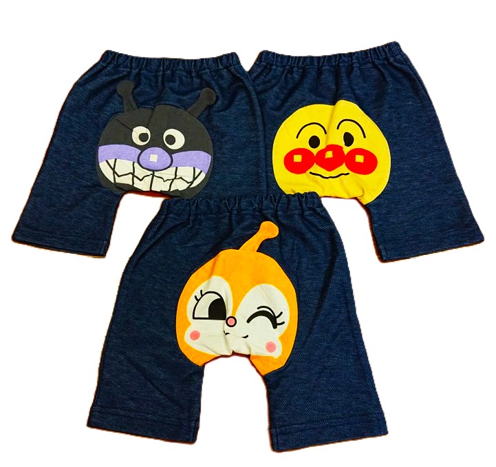 楽天市場】アンパンマン モンキー パンツ 5分丈 ハーフ ベビー