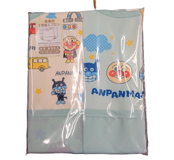 楽天市場】食事エプロン ベビー アンパンマン キャラ だだんだん 袖