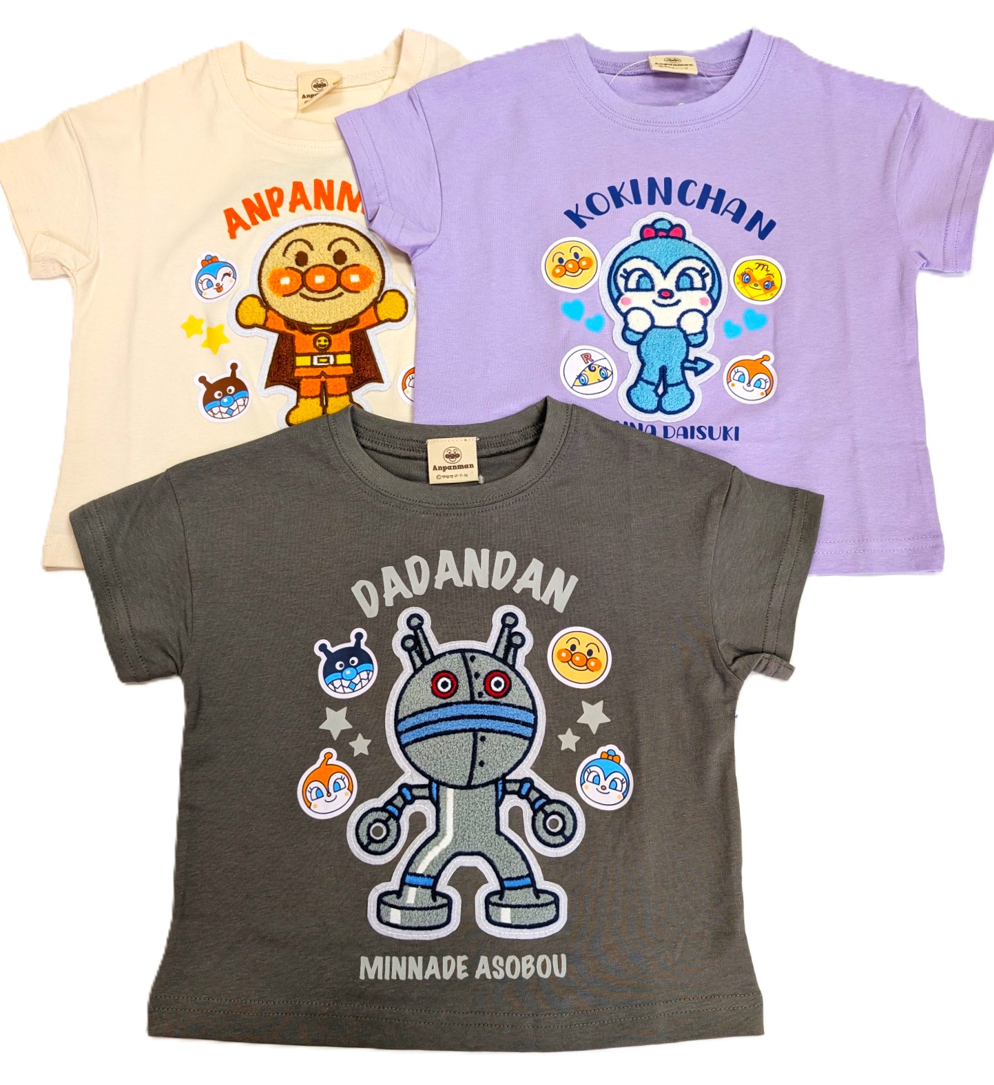 楽天市場】だだんだん Tシャツ 半袖 ベビー アンパンマン