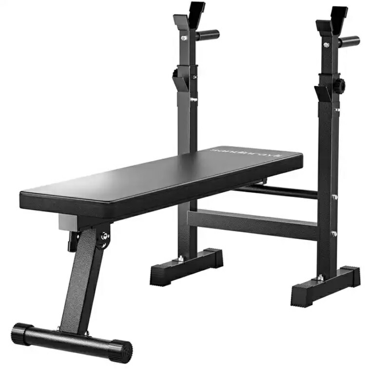 バーベル台付マルチプレスベンチ☆角度調整可能/フラットインクライン