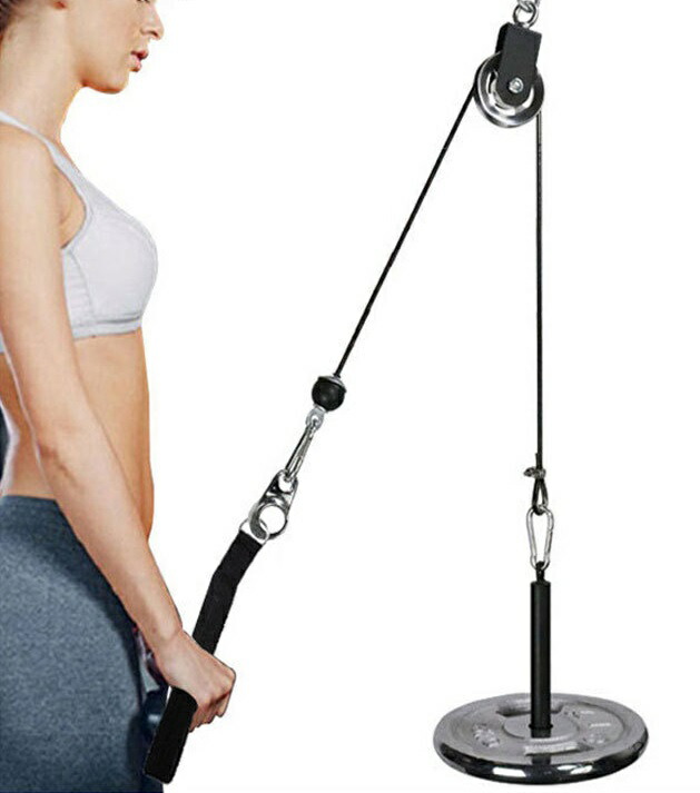 楽天市場】ケーブルマシン プーリー ラットプルダウン 自宅、OVTSPO