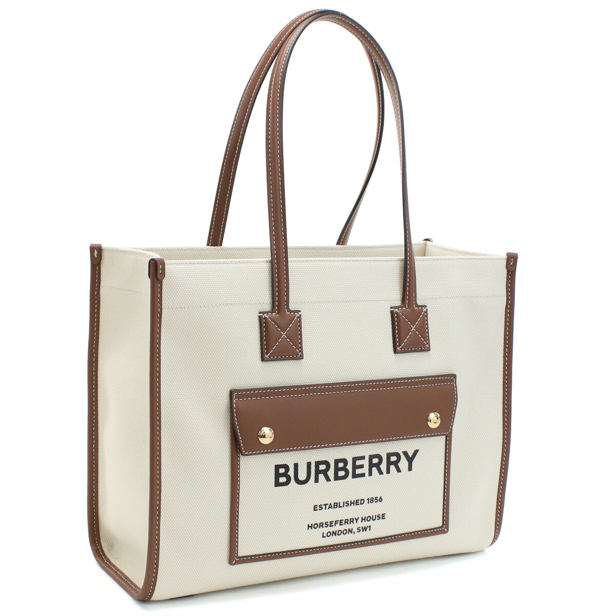 楽天市場】バーバリー BURBERRY トートバッグ ミニ ツートン