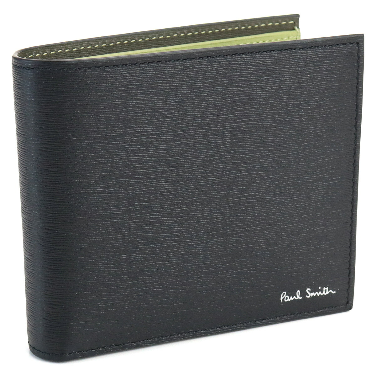 【楽天市場】ポール・スミス Paul Smith M1A4833 二つ折り財布 小銭入れ付き BLACK ブラック メンズ bh：グローバルスタンス