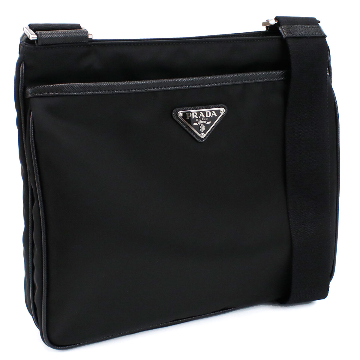 楽天市場】プラダ PRADA 2VH133 斜め掛け ショルダーバッグ NERO