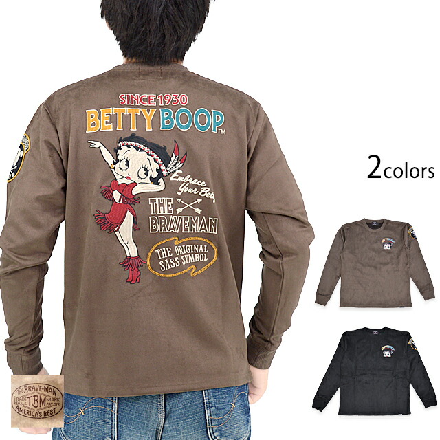 楽天市場】BR×BETTYコラボ 起毛プレーティング長袖Tシャツ The BRAVE