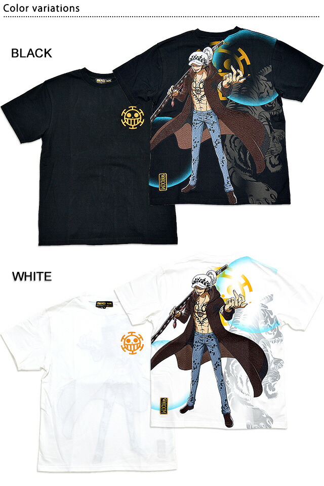 絡繰魂 One Piece オペオペの半袖tシャツ トラファルガー ロウ 絡繰魂 21 和柄 和風 刺繍 ワンピース New Butlerchimneys Com