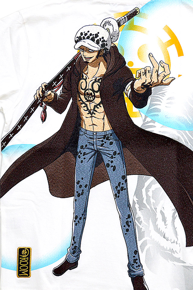 絡繰魂 One Piece オペオペの半袖tシャツ トラファルガー ロウ 絡繰魂 21 和柄 和風 刺繍 ワンピース New Vmaphotographystudios Com