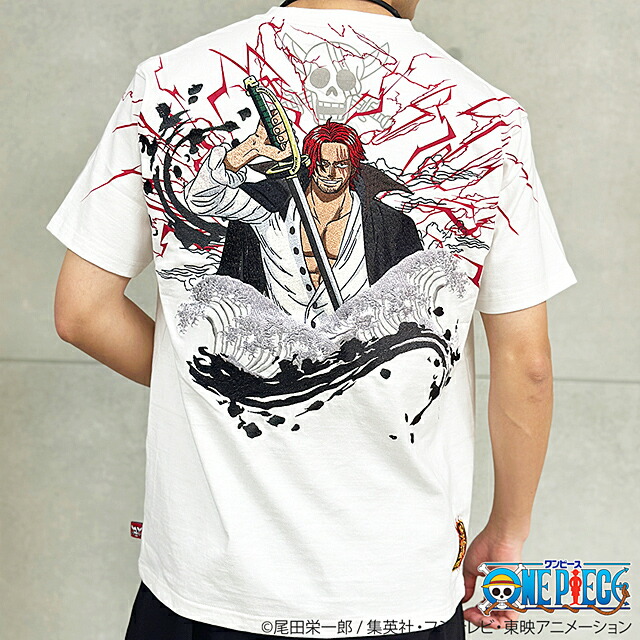 ワンピース シャンクス 暖簾 楽天市場】ONE PIECE× 絡繰魂 ワンピース 赤髪のシャンクス 半袖