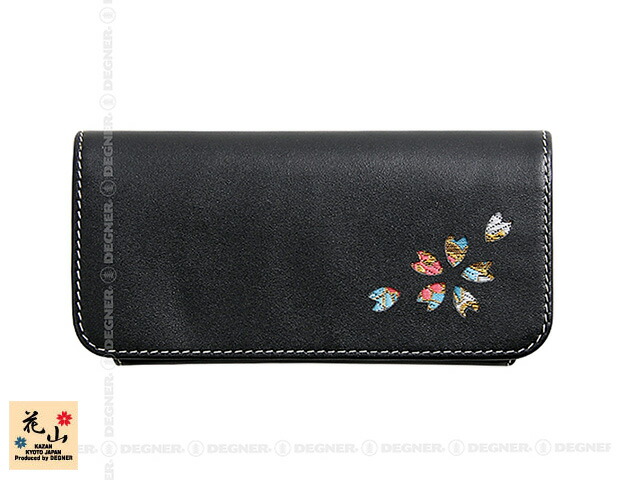 楽天市場】【送料無料】花山/かざん◇レザーウォレット「京桜」【W-9AK