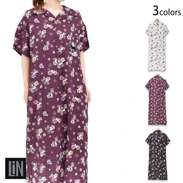 最終値下げ　【美品】希少　ルルゲッタ　猫ワンピース 楽天市場】【中古】Leur Getter / Catティータイムプリント袖付