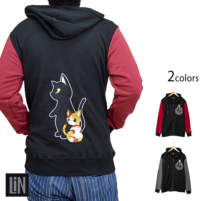 ALICE and the PIRATES 長袖 パーカー 日本製 悪魔猫 ALICE and the