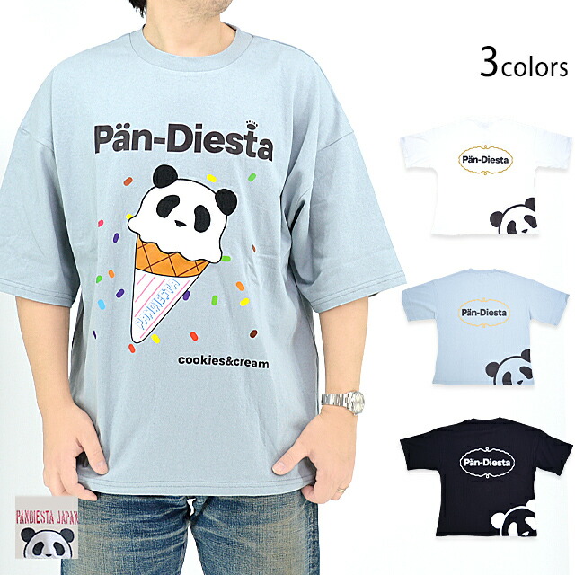 楽天市場】PANDA or CAT？ BIG Tee PANDIESTA JAPAN 554108 パンディ