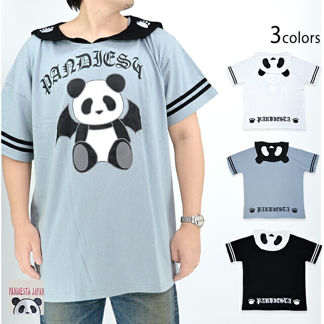 楽天市場】イチゴとパンダさんハトメ袖BIG Tシャツ PANDIESTA JAPAN