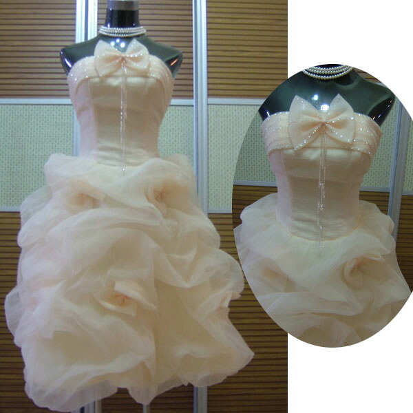 ☆生存期間で何はさておき輝いていただく為の至適なお召しものを☆御芽出度お召しもの、御芽出度お召しもの、寄りあいお召しもの、二次会お召しもの、告げ知らせる会お召しもの、赤ちゃんお召しもの、有りがたさ会お召しもの、かき鳴らす会お召しもの☆オーダーメイドミニドレスNo.11【宅】【RCP】【マラソン201502_1000円】