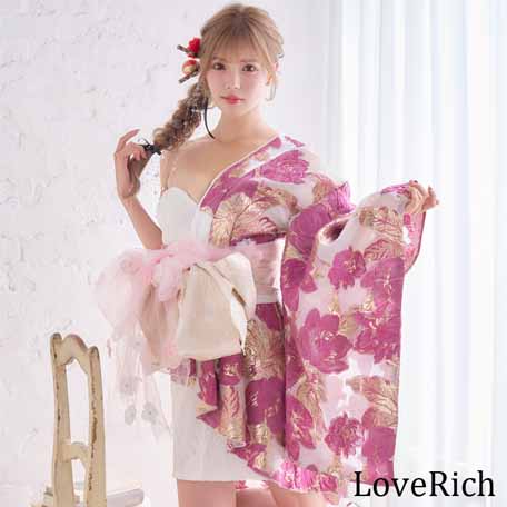 LoveRich 着物　キャバドレス /ハロウィン/花魁ドレス/着物ドレス/和風/花魁 /着物 /ドレス /コスプレ /イベント 9,984円