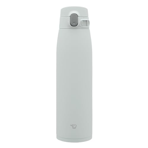 象印マホービン(ZOJIRUSHI) 水筒 シームレスせん 大容量 950ml ワンタッチ ステンレスマグ マットグレー ふたとパッキンが一体化 お手入れ簡単 洗う点数3点のみ SM-VS95-HM