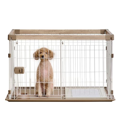 アイリスオーヤマ 犬 倶楽部 ウッディシステムサークル SWS-900 自然的
