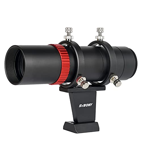 SVBONY SV165 ガイドスコープ ファインダースコープ ミニサイズ 40mm f/4 望遠鏡ファインダー 1.25" & T2 接続タイプ 自動ガイドカメラに最適 ファインダー用｜櫻屋オンライン店