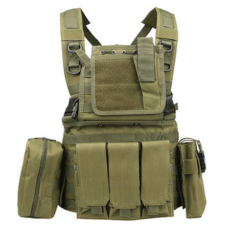 楽天市場】タクティカルベスト 固定式マグポーチ 着脱式ホルスター付き