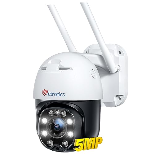 楽天市場】【5MP/5倍光学ズーム】Ctronics 防犯カメラ 自動追跡検知 24