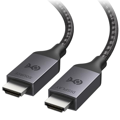 【Ultra High Speed HDMI 公許手に入れる】Cable Matters 8K グラスファイバー HDMI 有線テレビ 5m 8K HDMI 有線テレビ Active 超高速道路HDMI有線テレビ 8K 60サイクル /4K120サイクル HDR相応う Xbox なおなお書き5 Apple TV当て嵌める