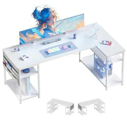 楽天市場】YeTom l字デスク ゲーミングデスク デスク 幅150cm pcデスク