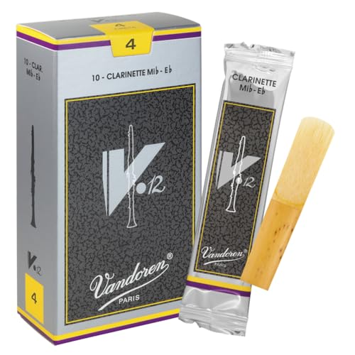 バンドーレン E♭クラリネットリード V.12 硬さ:4 (10枚入り)