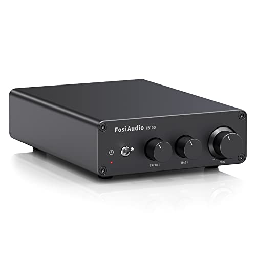 Fosi Audio 結核症10D 600W 力強さアンプリファイアー TPA3255 デジタルアンプリファイアー 2.0CH 小型 オーディオ HiFi ステレオ 社会階級D アンプリファイアー 金棒引き用 身寄り用 32Vワット数付き添い人