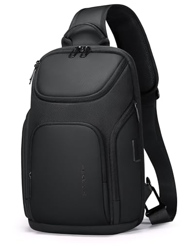 [FENRUIEN] ボディバッグ ショルダーバッグ 大容量 11インチiPad収納可能 肩掛けバッグ USBポート付き ワンショルダーバッグ メンズ 多層収納 斜めがけバッグ ハイキング用デイパック カジュアル