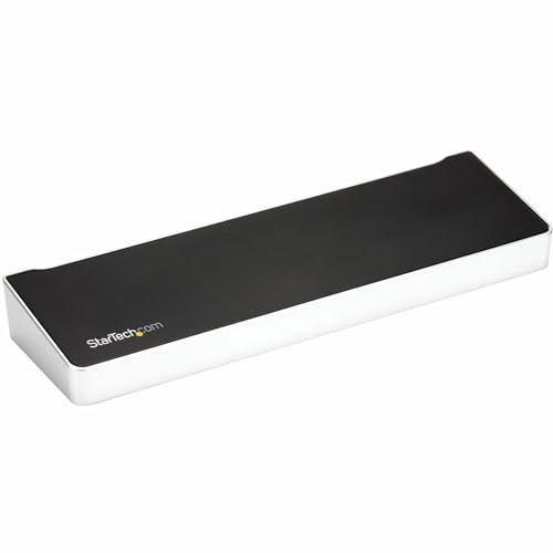 StarTech.com ドッキングステーション／USB Type-C （USB 3.1 Gen 1）／トリプルモニタ／DisplayPort & HDMI／100W USB PD／1x USB-C, 4x USB-Aハブ／ GbE／USB Type-Cハブ／Windows & MacBook DK30CH2DEP