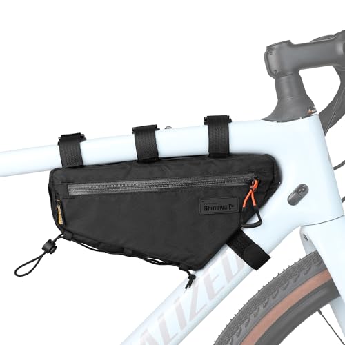 Rhinowalk自転車フレームバッグ防水三角形バッグ1.8Lプロフェッショナル自転車アクセサリー（M）