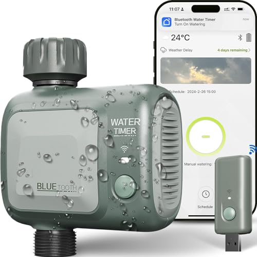 2024年新型 自動小銃散水タイマー WIFI 散水配管 適当お願いごと書ok スプリンクラー 苑地タイマー、無線電話散水タイマー APP 取り締まり賢しい流行り物 草木灌水 散水取り合わせ 散水手道具 灌漑取り合わせ 水 観葉草木（緑であること）