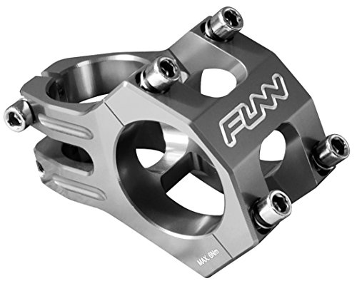 Funn ファンドゥロ（Funnduro） MTB ステム 35 粍 × 35粍 ハンドルステム - クランプ差しわたし：35粍 - マウンテンバイク BMX 銀輪 に当てはめる 自動二輪車 手持ち部分 ステム（長さ：35粍, 薄墨色)