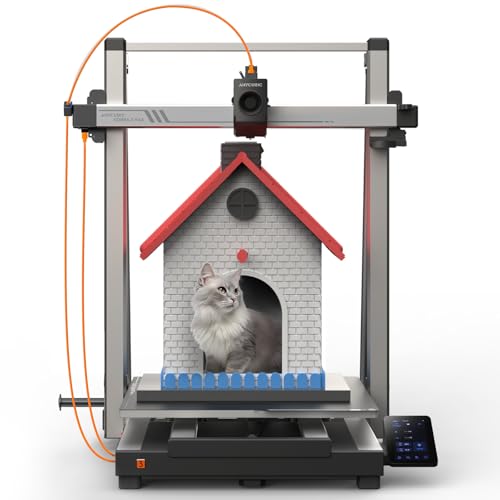 ANYCUBIC Kobra 3 Max 3D印刷人、3D印刷人 大型、600粍/s高速道路刷り上げる、ダブルY軸刷り上げる兼ね合い、自動小銃レベリング、刷り上げる自動小銃やり直す役立つこと、日本語UI、ANYCUBIC APP、形成大きさ：420*420*500粍?